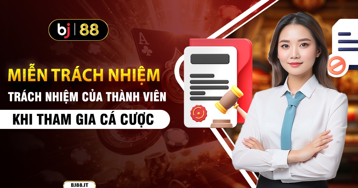 Miễn trách nhiệm tại BJ88